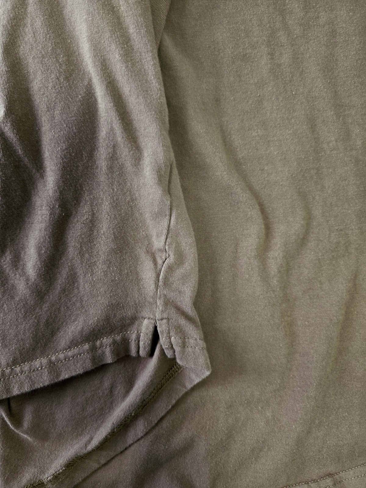 Cotton On Mens 2XL Longline T-Shirt Dark Beige "New States Unknown Projects" gallery