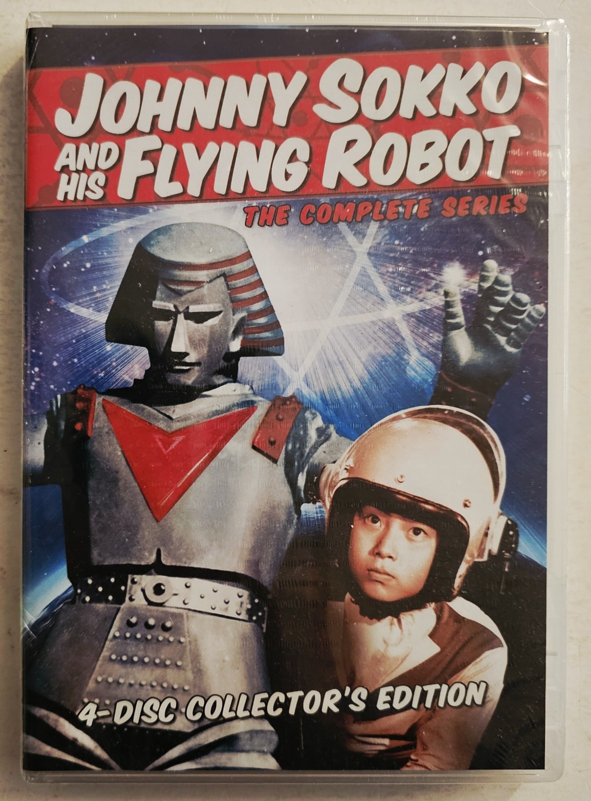 JOHNNY SOKKO AND HIS FLYING ROBOT COMPLETE SERIES DVD 4-DISC COLLECTOR’S EDITION