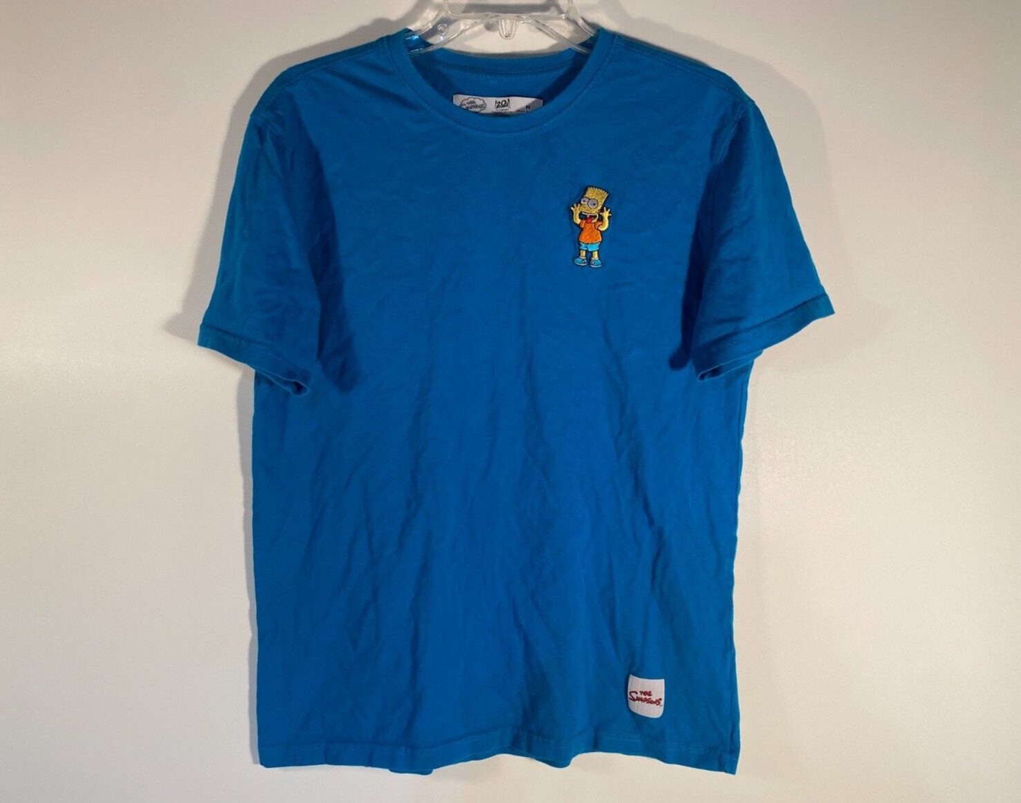 20th Century Fox The Simpsons Bart Simpson Blue Shirt Men Size M gallery