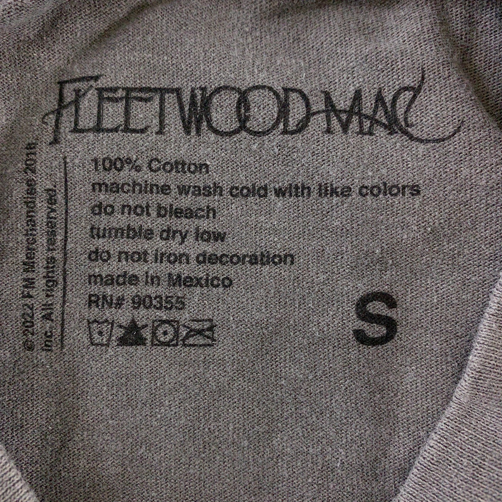 Urban Outfitters Fleetwood Mac Men's Size Small Gray Penguin T-Shirt gallery