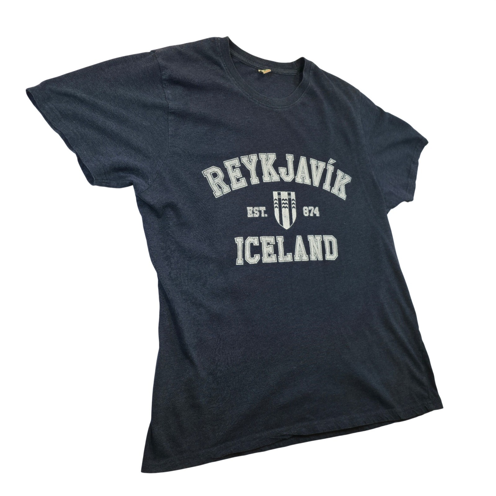 Salvage Reykjavik Iceland Trump Graphic T Shirt Mens XL 100% Recycled Cotton gallery
