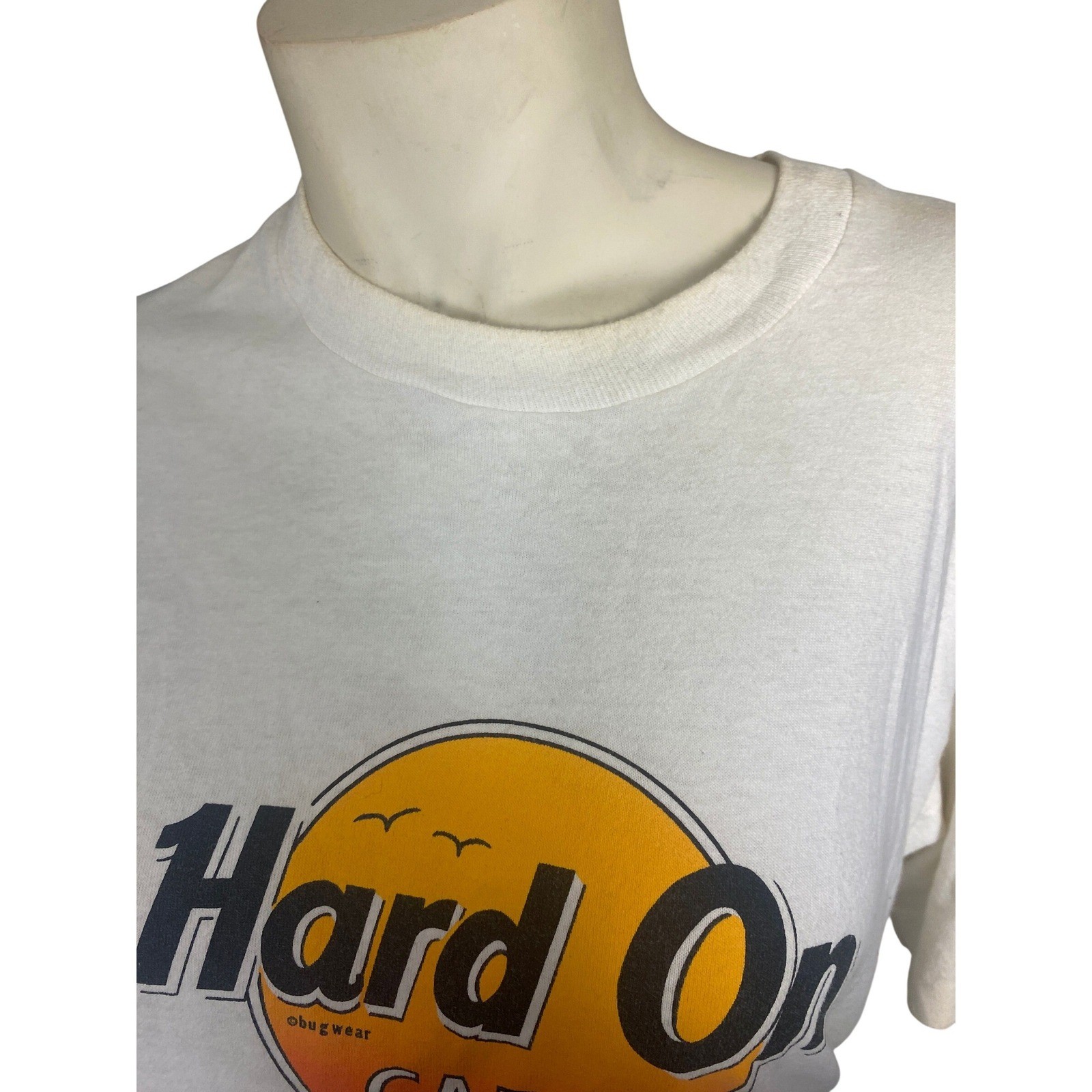 Hard Rock Cafe Thomas VI USVI T Shirt White Fruit Of The Loom USA L gallery