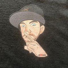 DJ Sincere Graphic Tee Men’s XL – Rare Streetwear with Double-Sided Prints