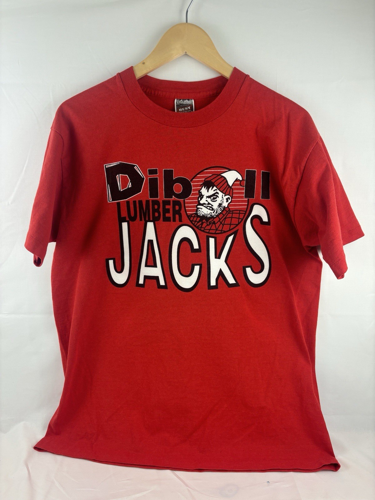 Pre-own Large Tee Shirt Made in USA Diboll Lumber Jack Whatever it Takes