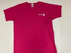 Sysnet Mens shirt Medium Pink sysnet pink because we care