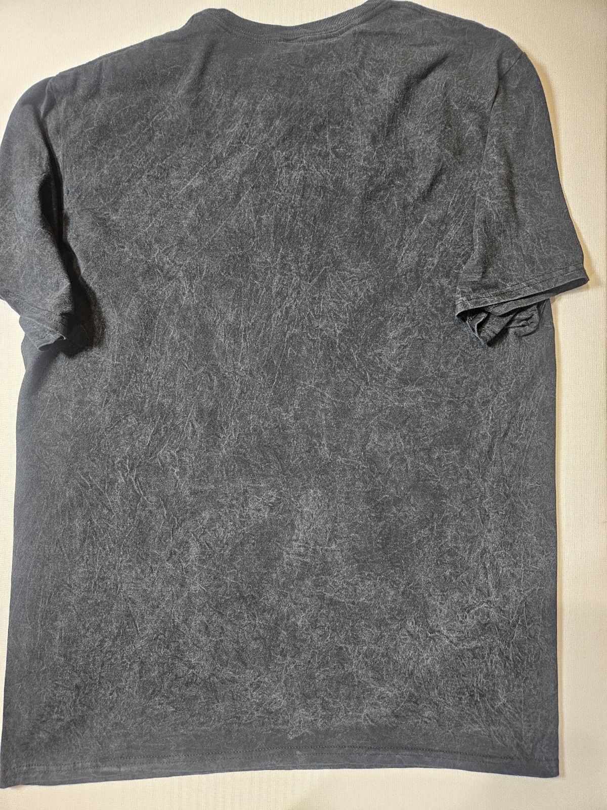 NWT Nirvana T-shirt Mens XL Distressed Black Orange Spellout Logo 90s Grunge Tee gallery