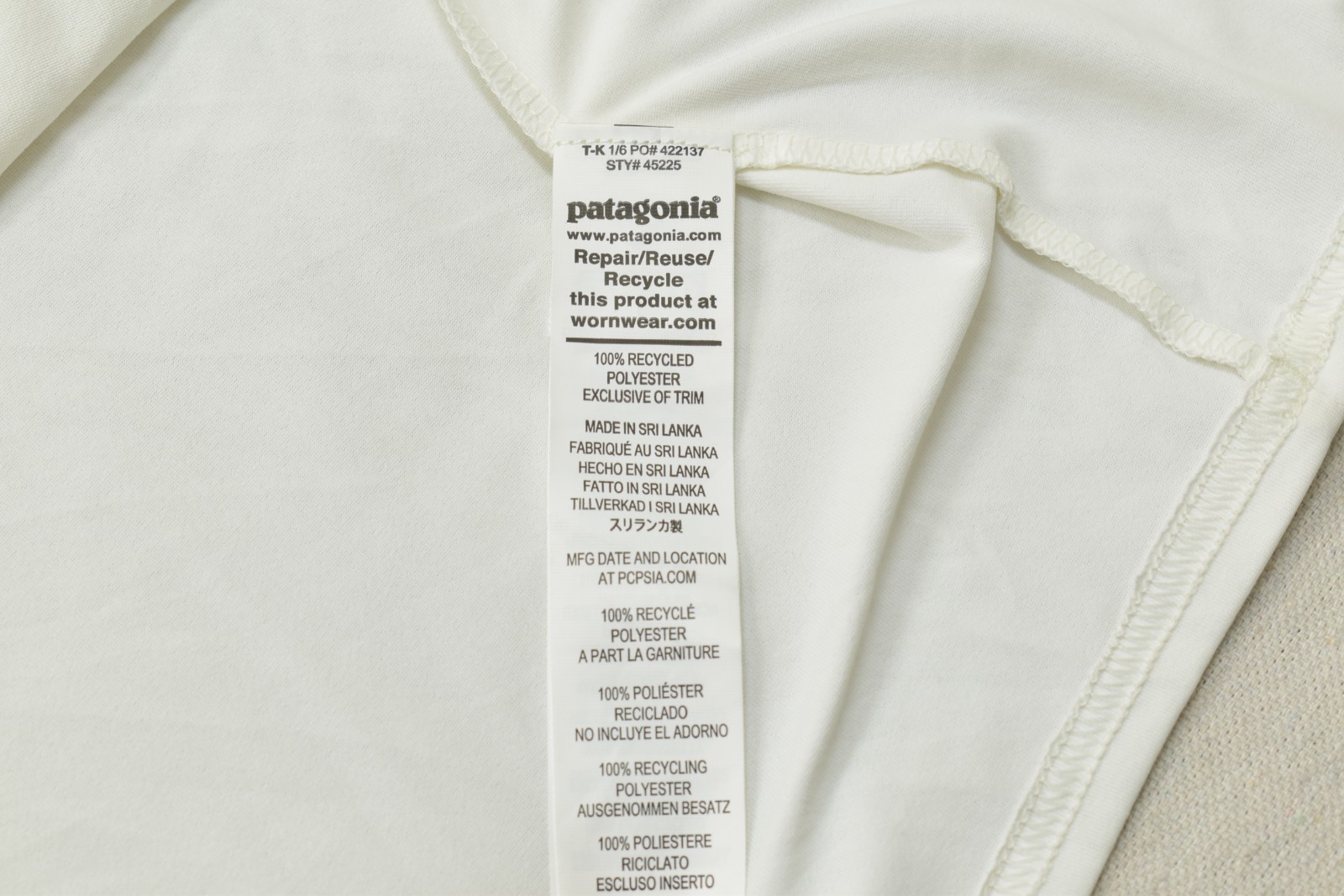 Patagonia Men's Capilene Cool Daily Shirt Short Sleeve Solid White Size XXL NEW gallery