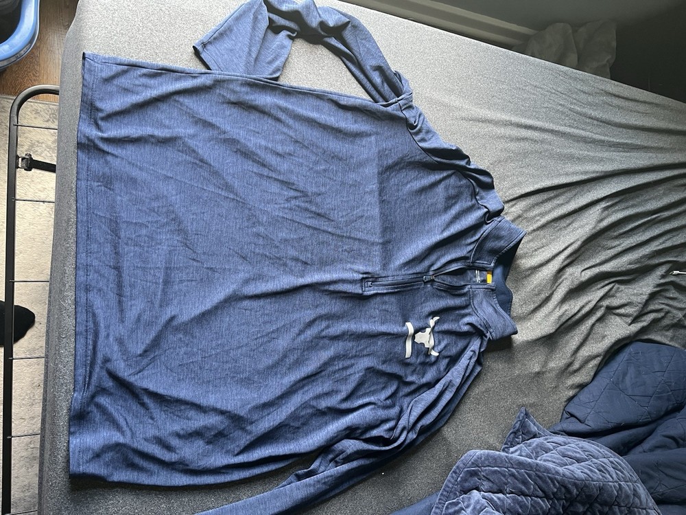 UA Project Rock Light Long Sleeve Half Zip XL