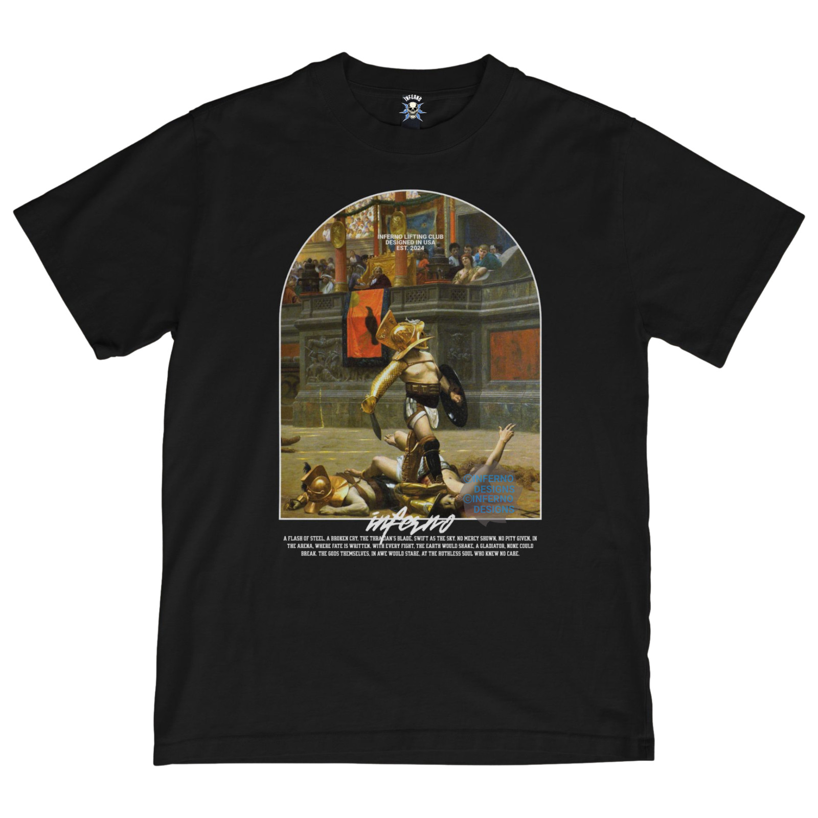 Gladiator Workout T-shirt, Mens Gym shirt, Pump cover, Bodybuilding Gym Tee gallery