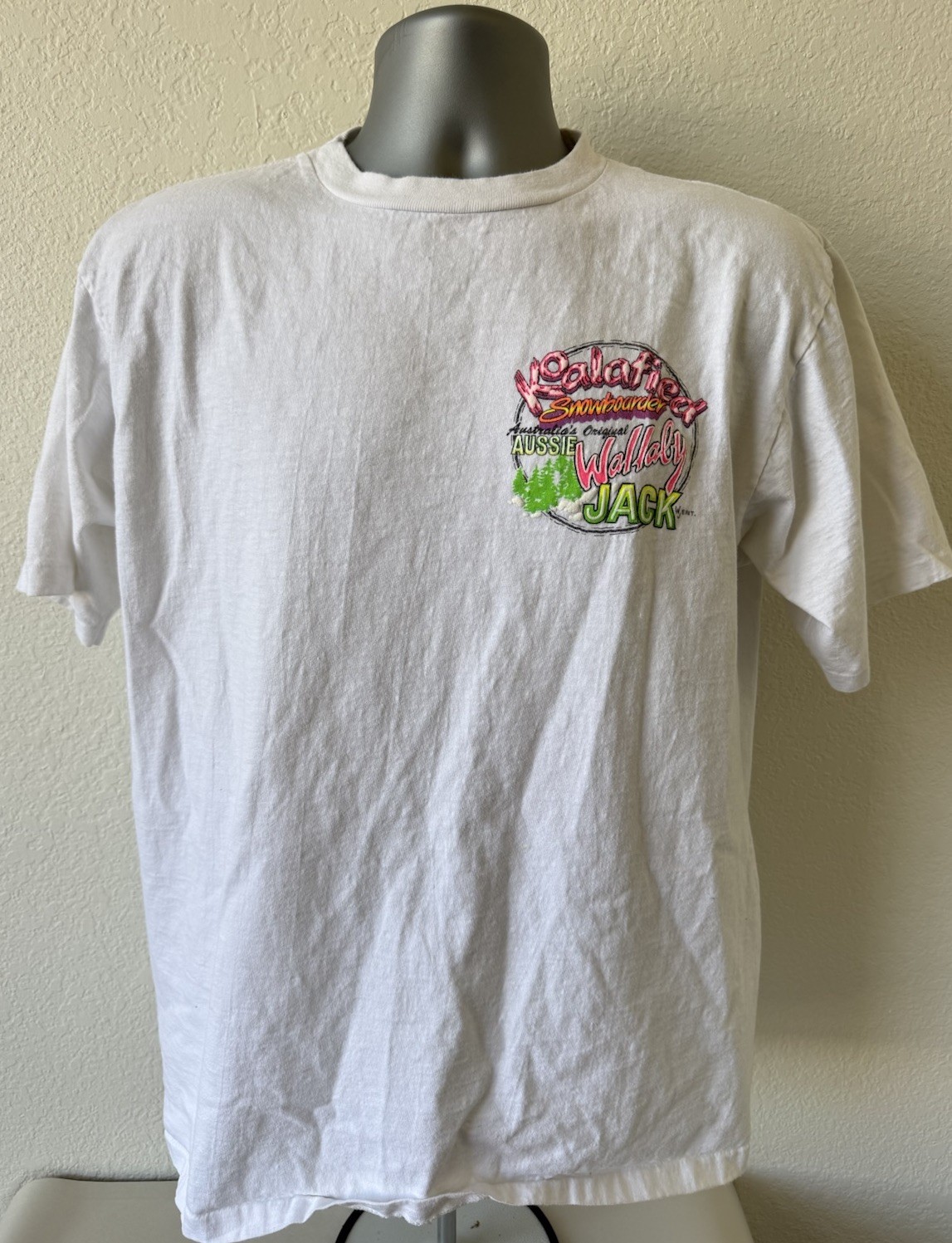 Vintage Wallaby Jack Koala Snowboard Puff Print Single Stitch Men’s L gallery