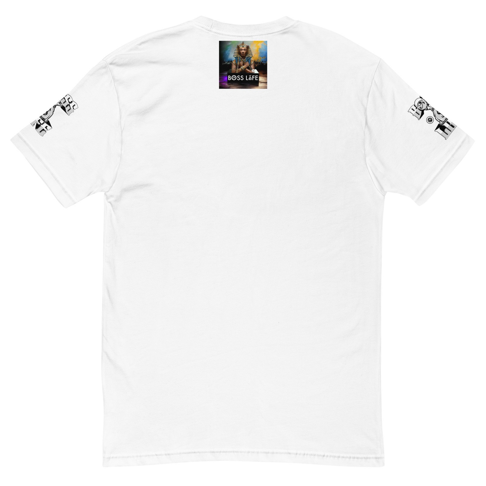 Boss Life African Money, egyptian pharaoh back Short Sleeve T-shirt gallery