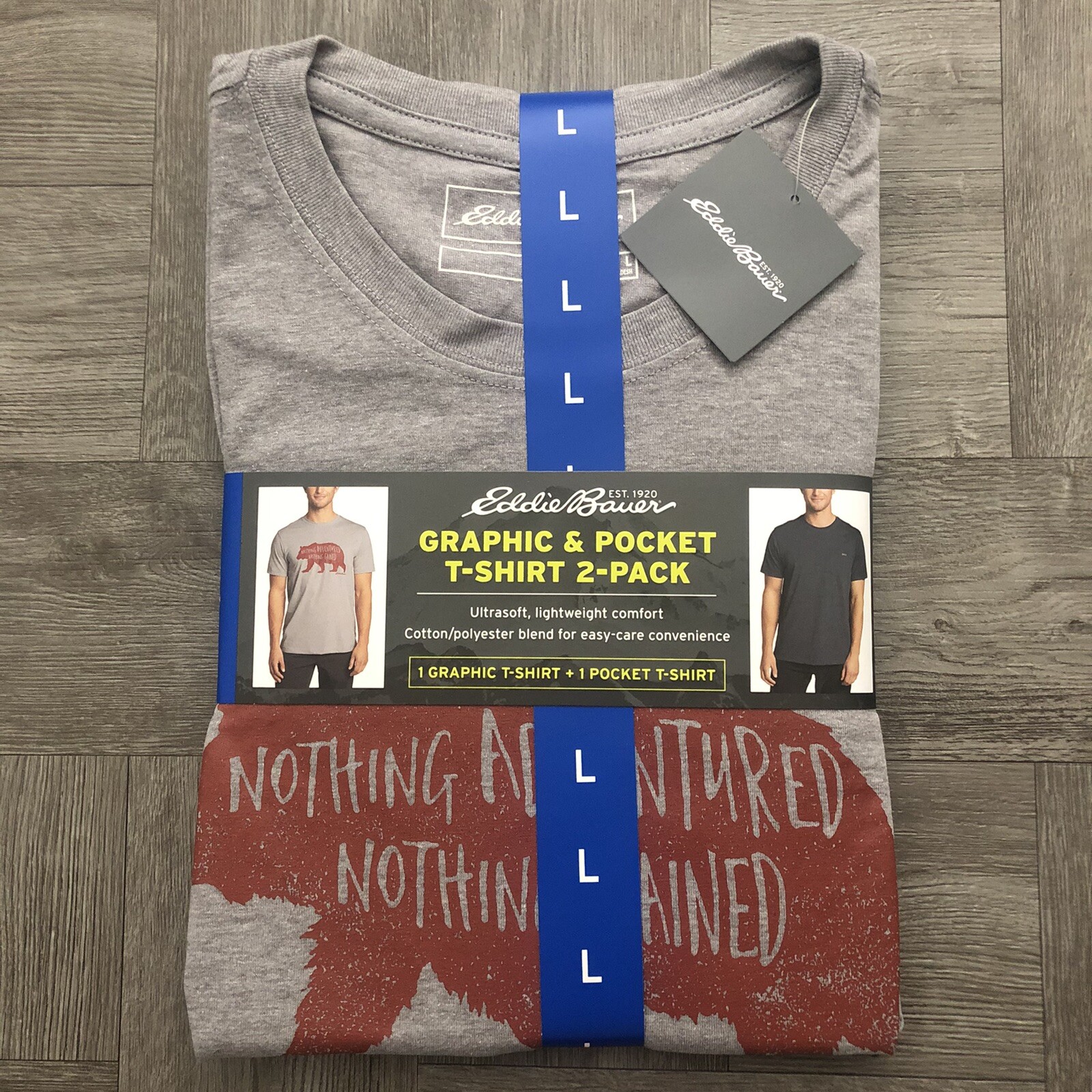 2-pack Eddie Bauer Graphic And Pocket Tshirt
