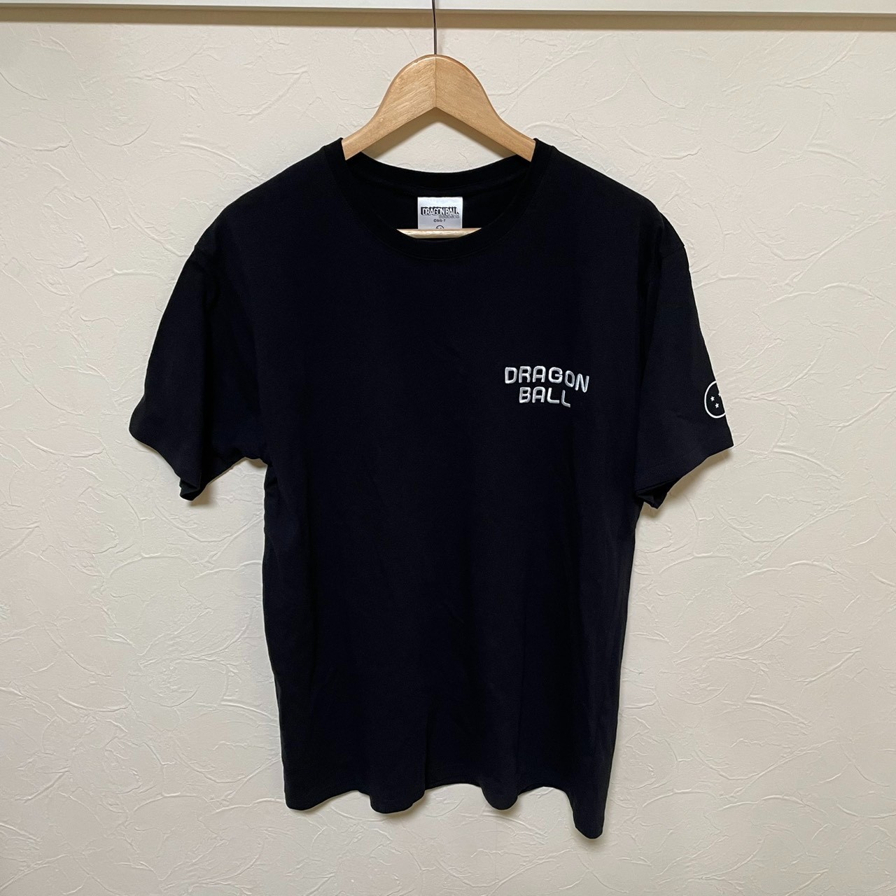 Dragon Ball T-Shirt XL Black Embroidered Logo Shimamura 2026 limited JAPAN NEW gallery