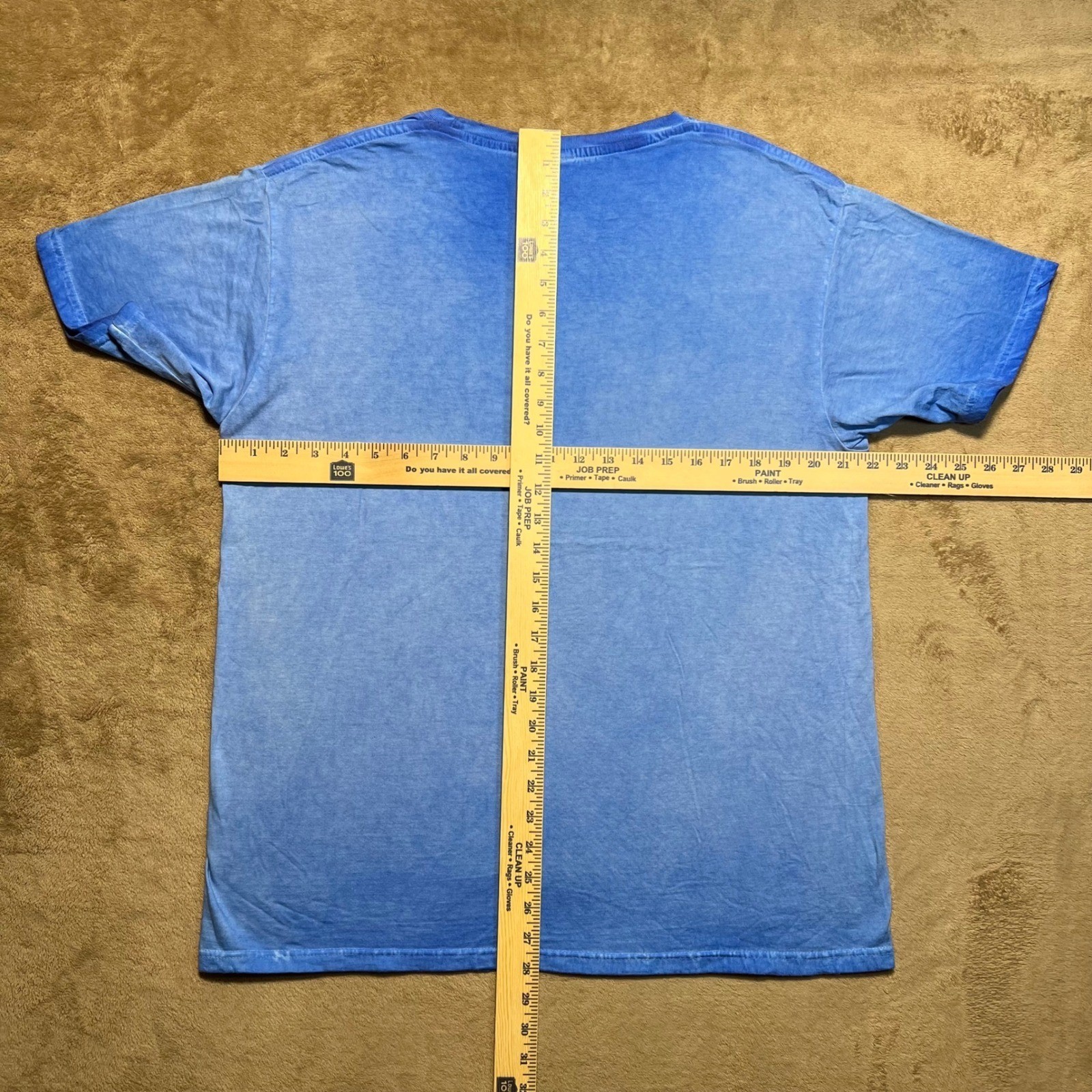 Surf Style Mens Blue Fort Walton Beach Graphic T Shirt Large Ringspun Cotton Tee gallery