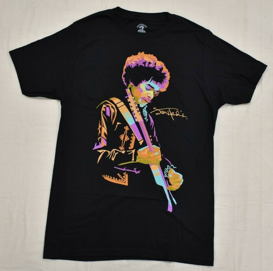 Authentic Hendrix Mens Jimi Hendrix Shirt New S, M, L, XL, 2XL gallery