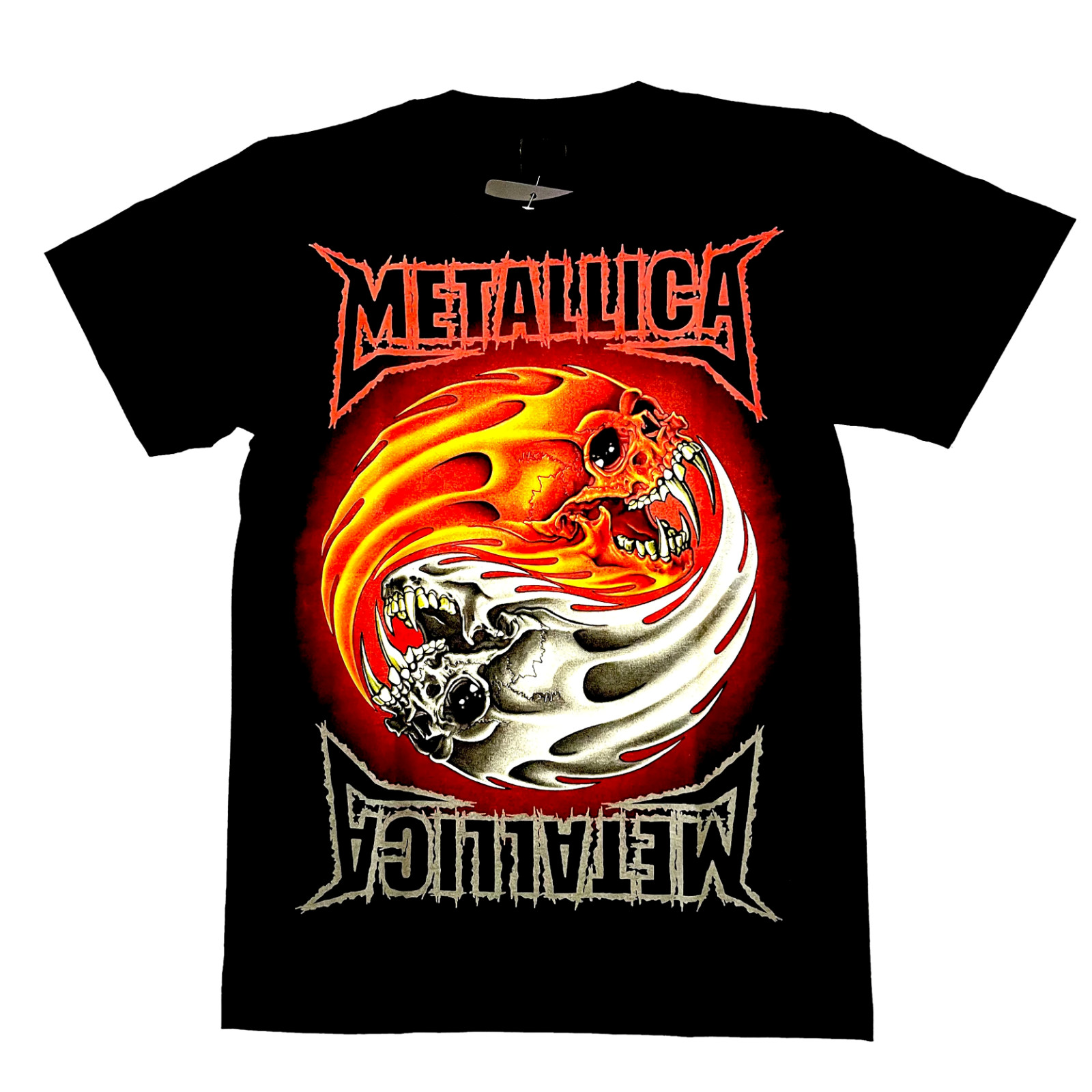 Metallica Yin Yang Punk Hard Rock Classic Black Unisex T-shirt Size S-5XL gallery