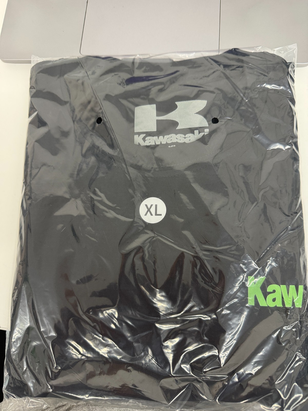 KAWASAKI MOTORCYCLE GRAPHIC T SHIRT BLACK gallery