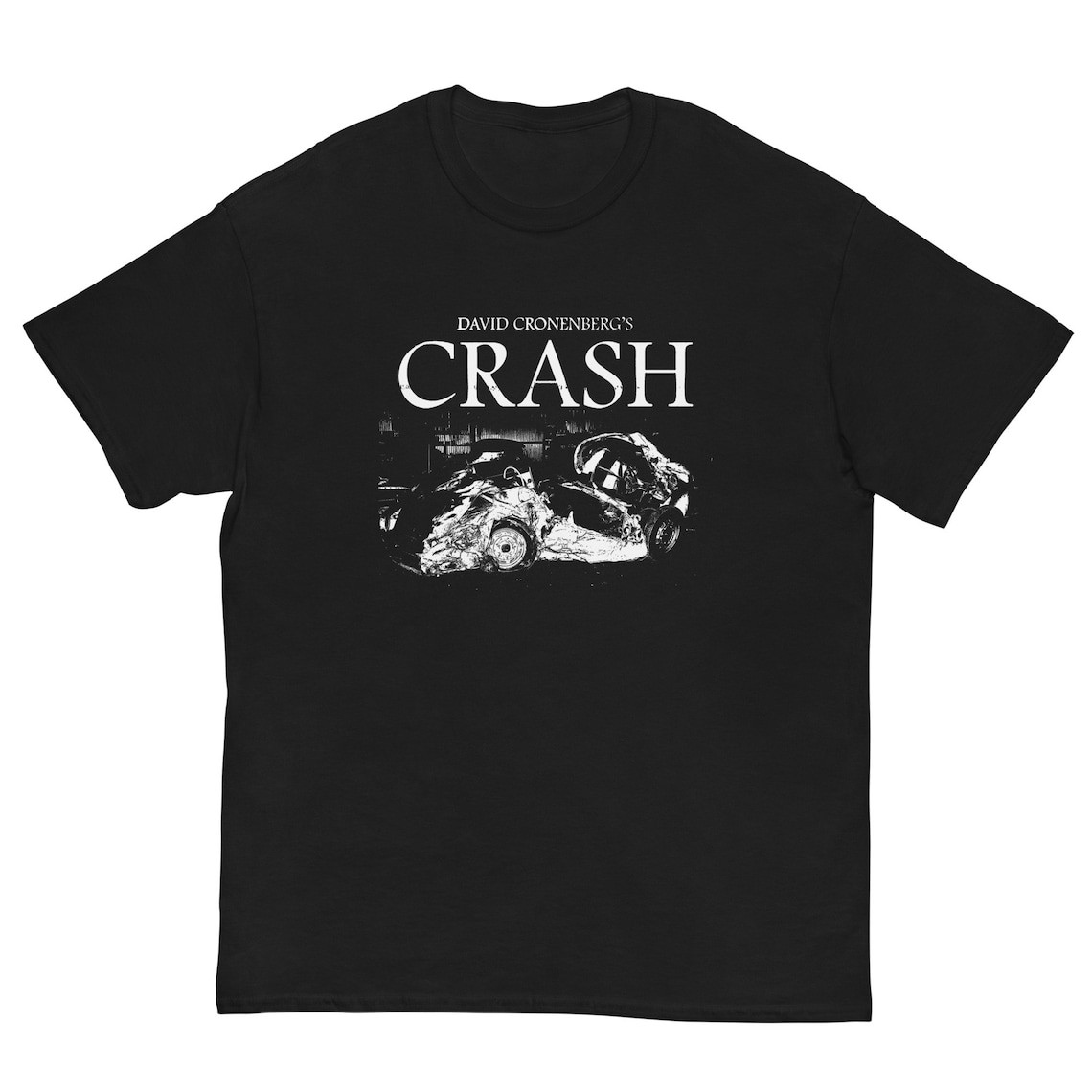 Crash 1996 – David Cronenberg – Horror Film Movie Poster Shirt UNISEX SHIRT