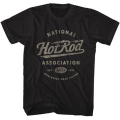 National Hotrod Association World Wide Drag Racing Logo Est 1951 Men’s T Shirt