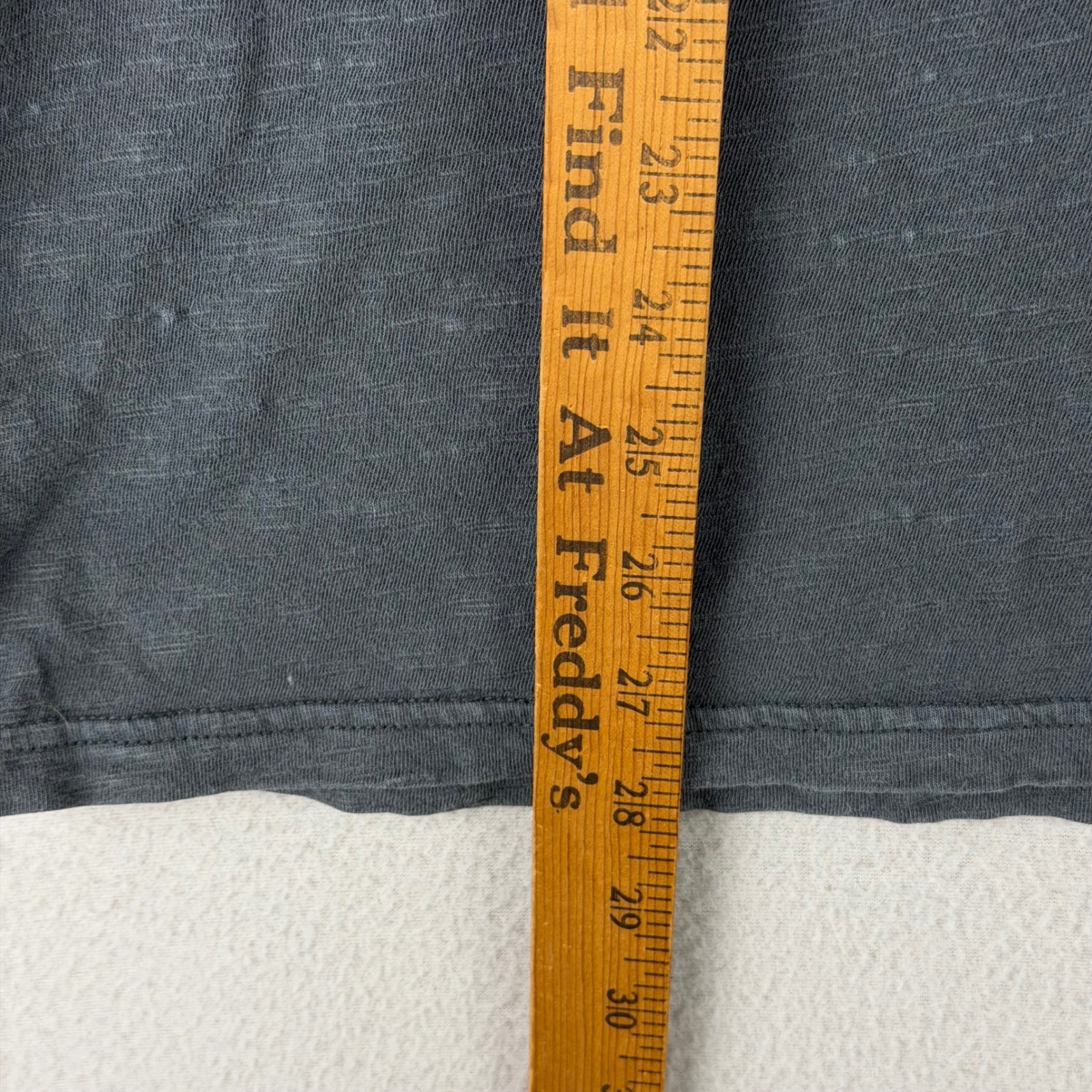 Goodfellow Henley Shirt Mens XL Gray Casual Short Sleeve Slub Cotton Minimalist gallery