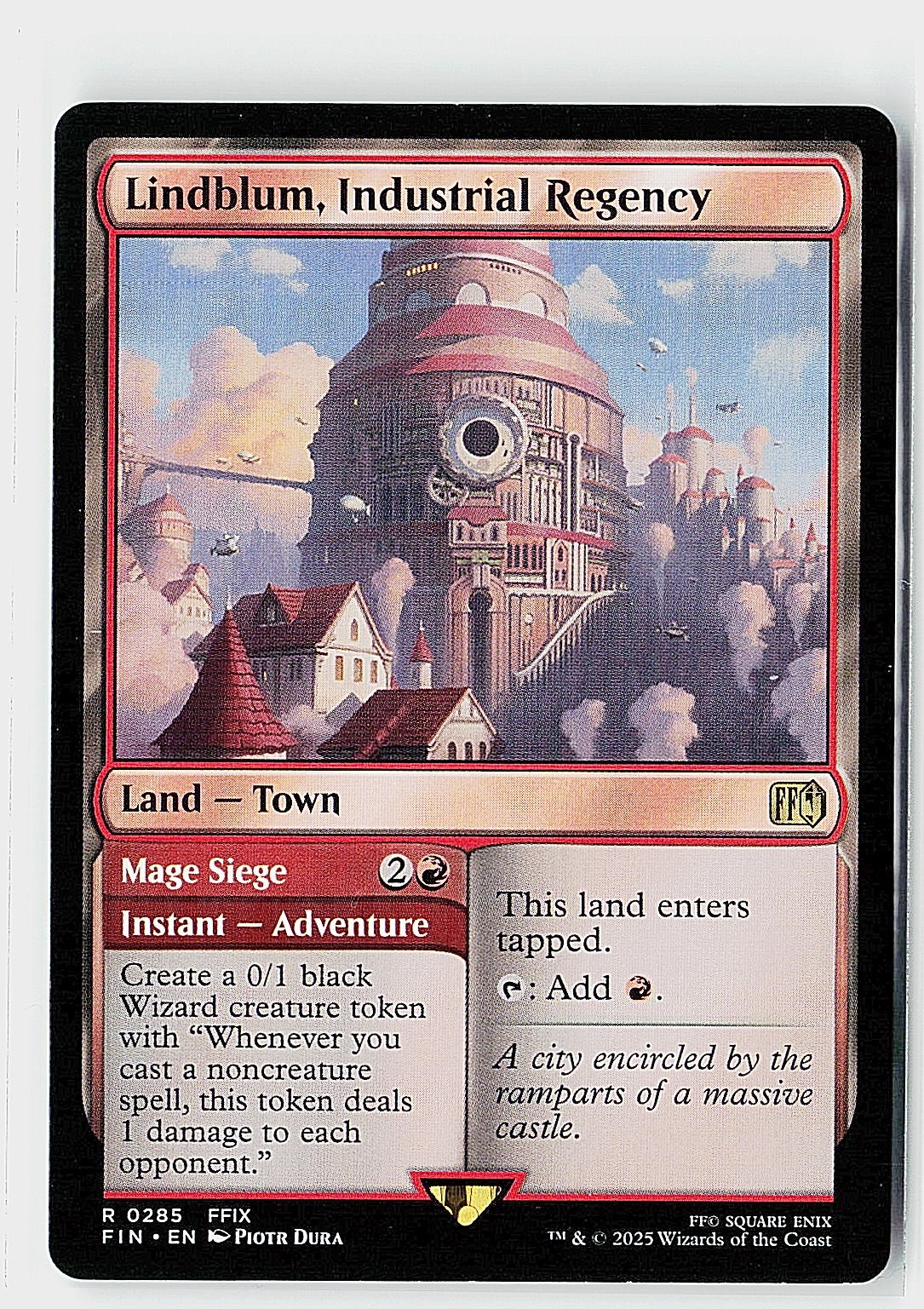 Lindblum, Industrial Regency R FINAL FANTASY 285 NM