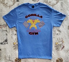 Gorilla Gym Old School Bodybuilding Vintage Muscle T-Shirt Brand New Size M L XL