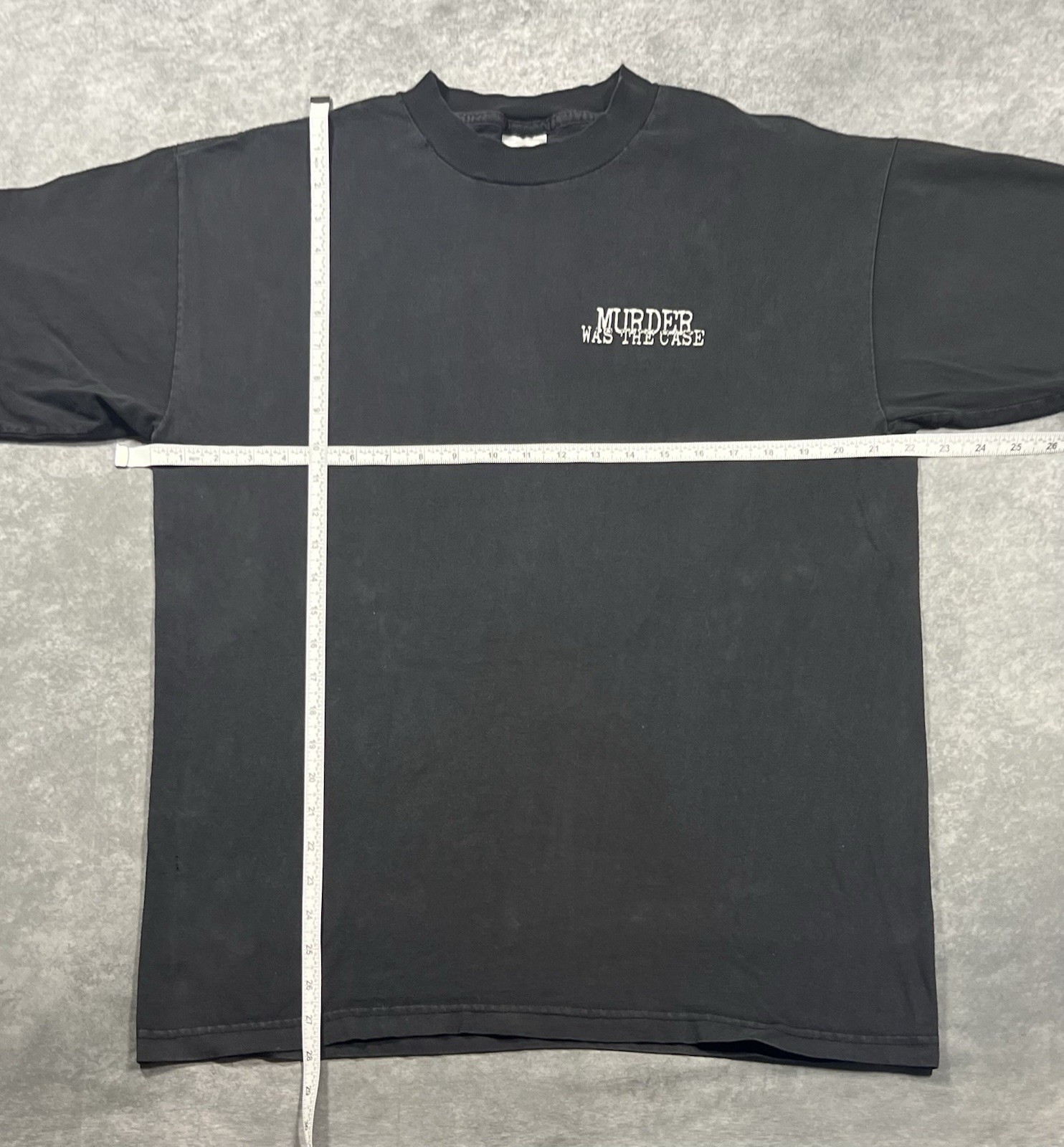 Vintage 1994 Snoop Dogg Death Row Records Murder Was The Case T-shirt Size XL gallery