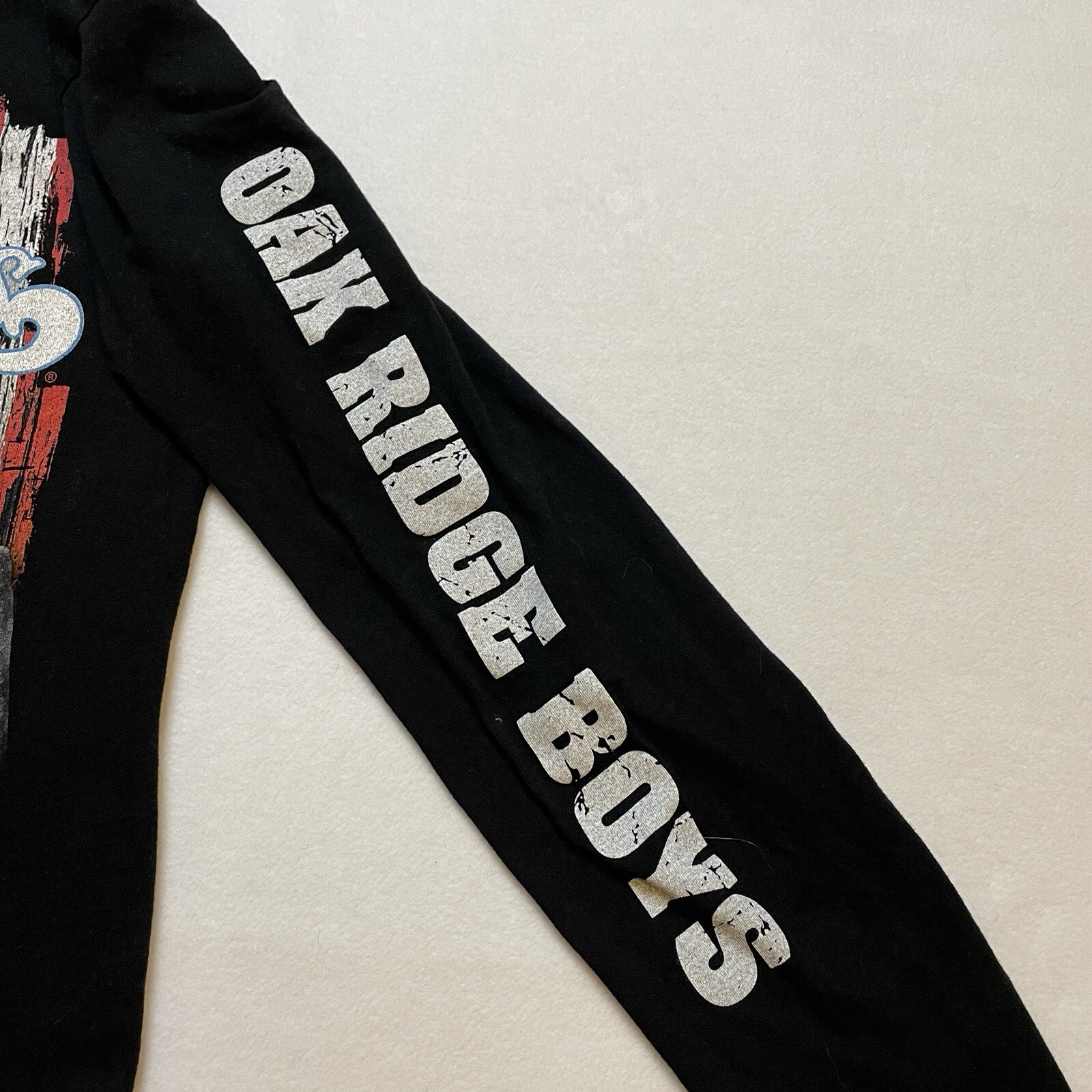 The Oak Ridge Boys Shirt Men’s Medium Long Sleeve Double Sided Black Patriotic gallery