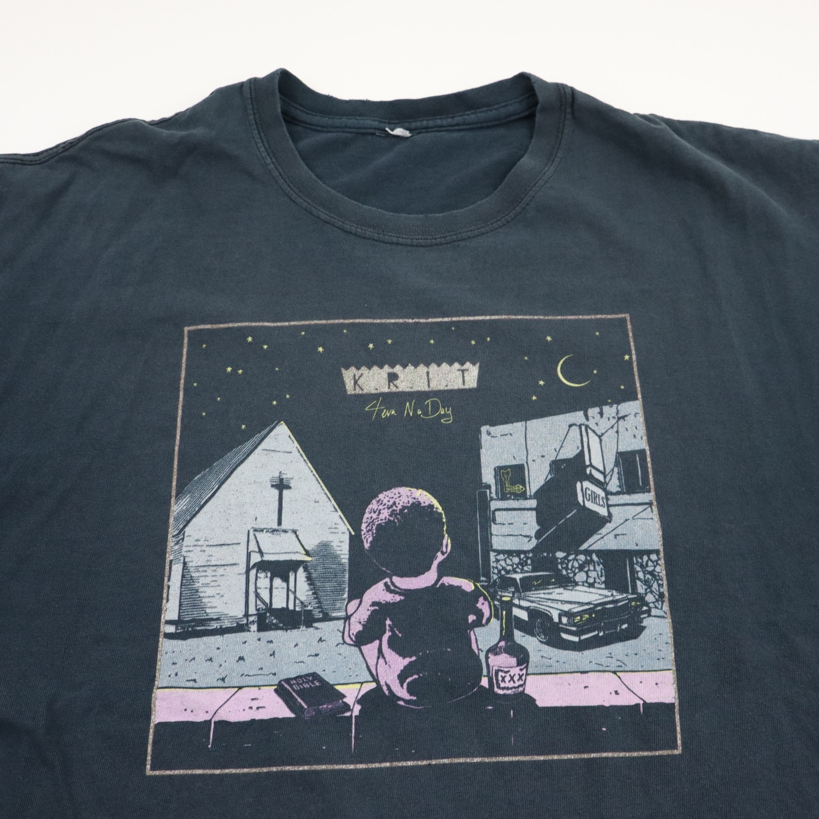 Big K.R.I.T. Krit 4eva N a Day T Shirt Mens M/L Double Sided Band Album Rap Tee gallery