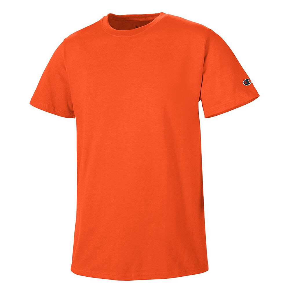 Champion Men's T-Shirt Athletic Wear Short Sleeve Tag Free Workout Gym T425 gallery