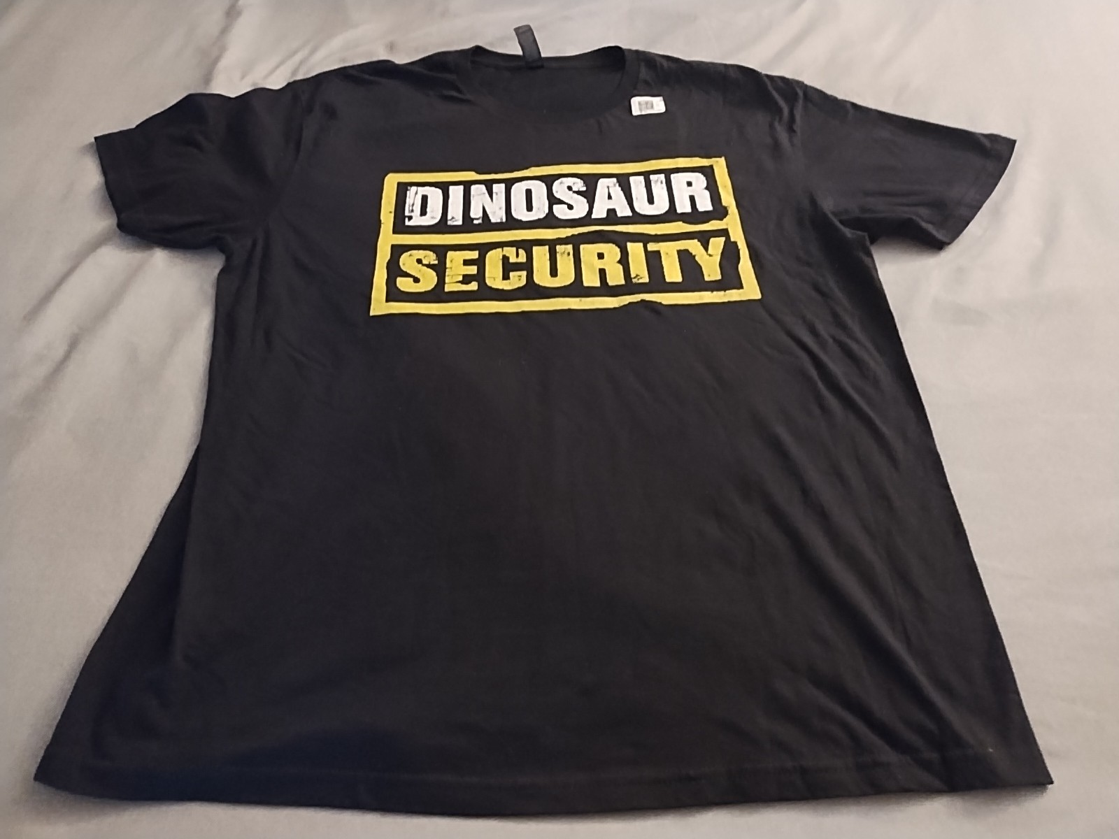 Gildan Adult Softstyle Stylish T Shirt Dinosaur Security Size XL gallery