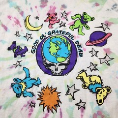 Grateful Dead Ripple Junction Tie Dye T-Shirt Mens Medium Dancing Bears 2021