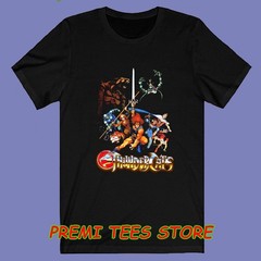 Thundercats Animated Cartoon TV Show Men’s Black Size S-3XL