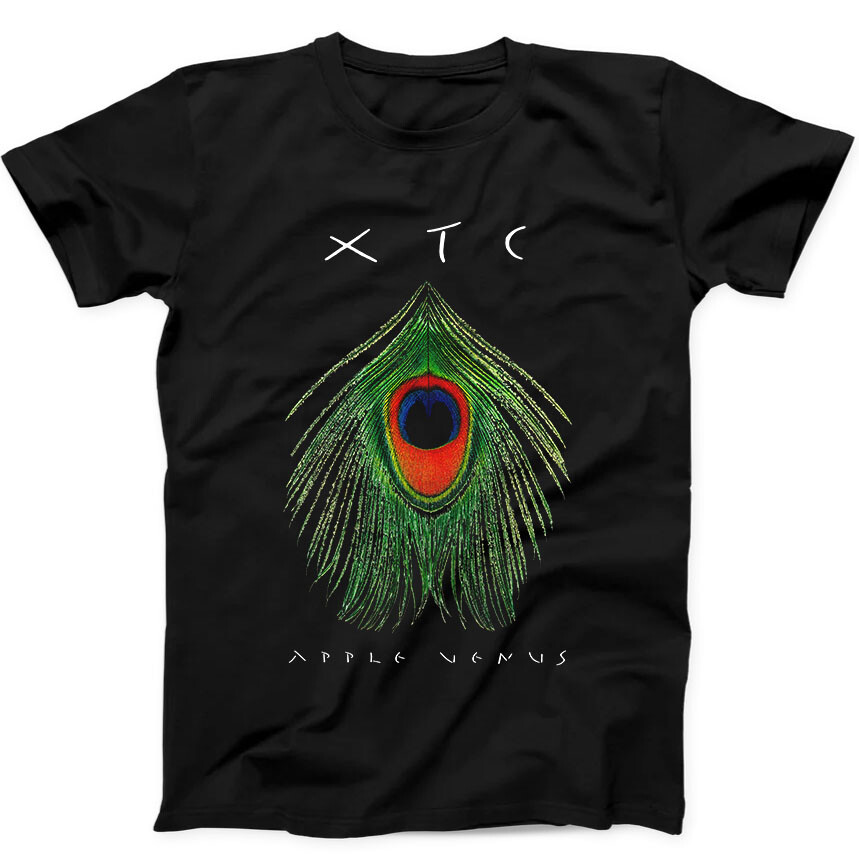 XTC Apple Venus Volume 1 Music Limited Edition Gift Tee Black T Shirt