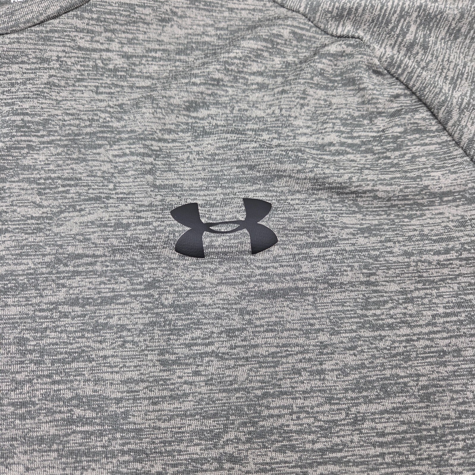 Under Armour Men's Sz XL Charcoal Grey Black Tech T-Shirt Short Sleeve gallery