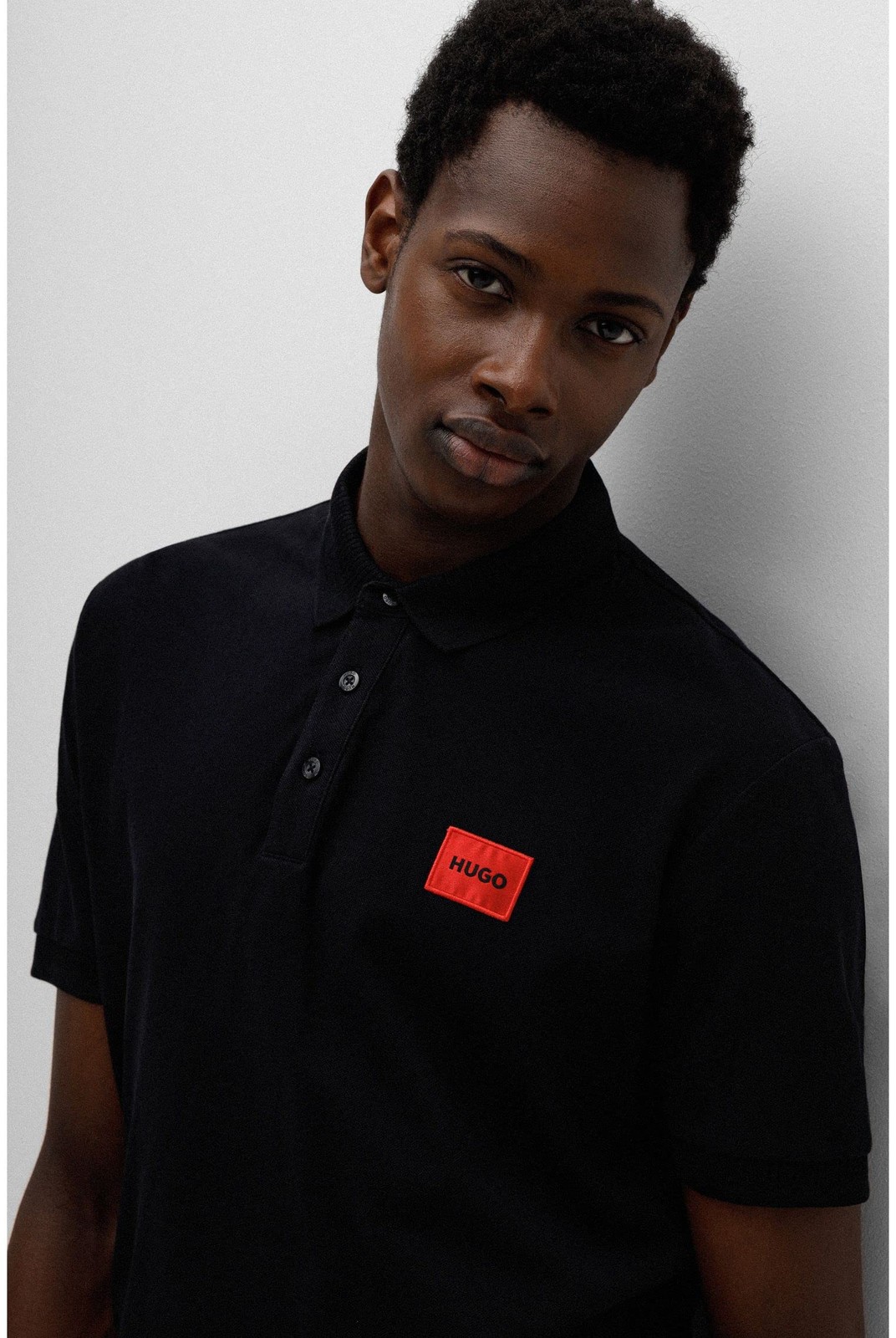 Men's Dereso222 Polo Shirt, Black001, M EU gallery