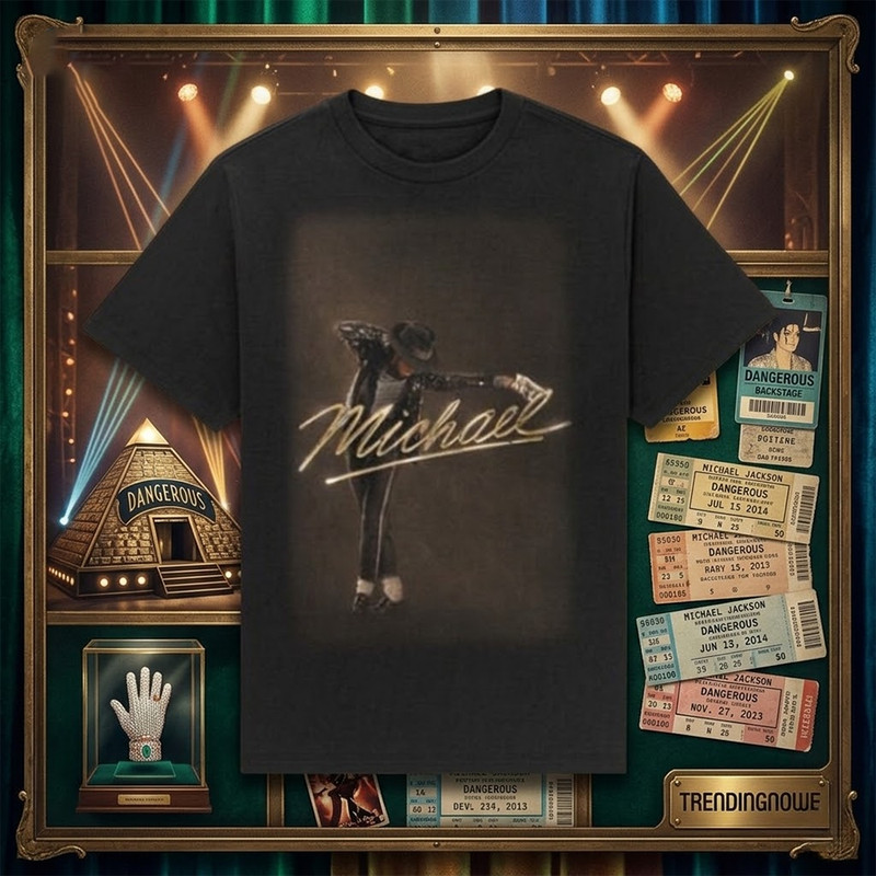 Michael Jackson Movie 2026 Tee, The Icon Who Became A Legend In Theaters Shirt