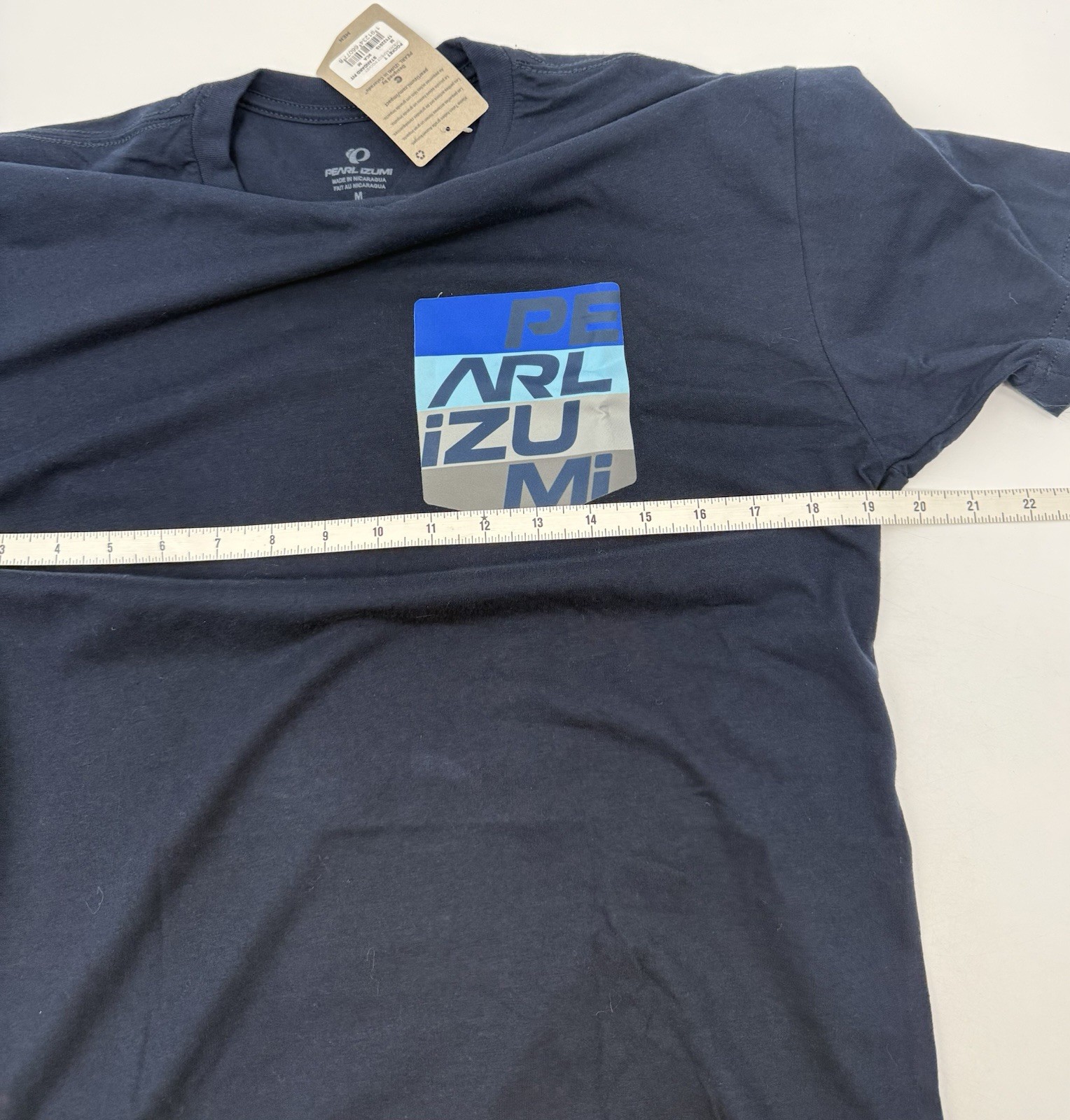 NWT Pearl Izumi Pocket Tee Men’s Med Navy Blue Cycling Biking Fitness Outdoor gallery