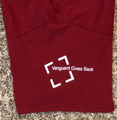 Vanguard Official Vanguard Gives Back Clients Crew Community Men’s T-Shirt M