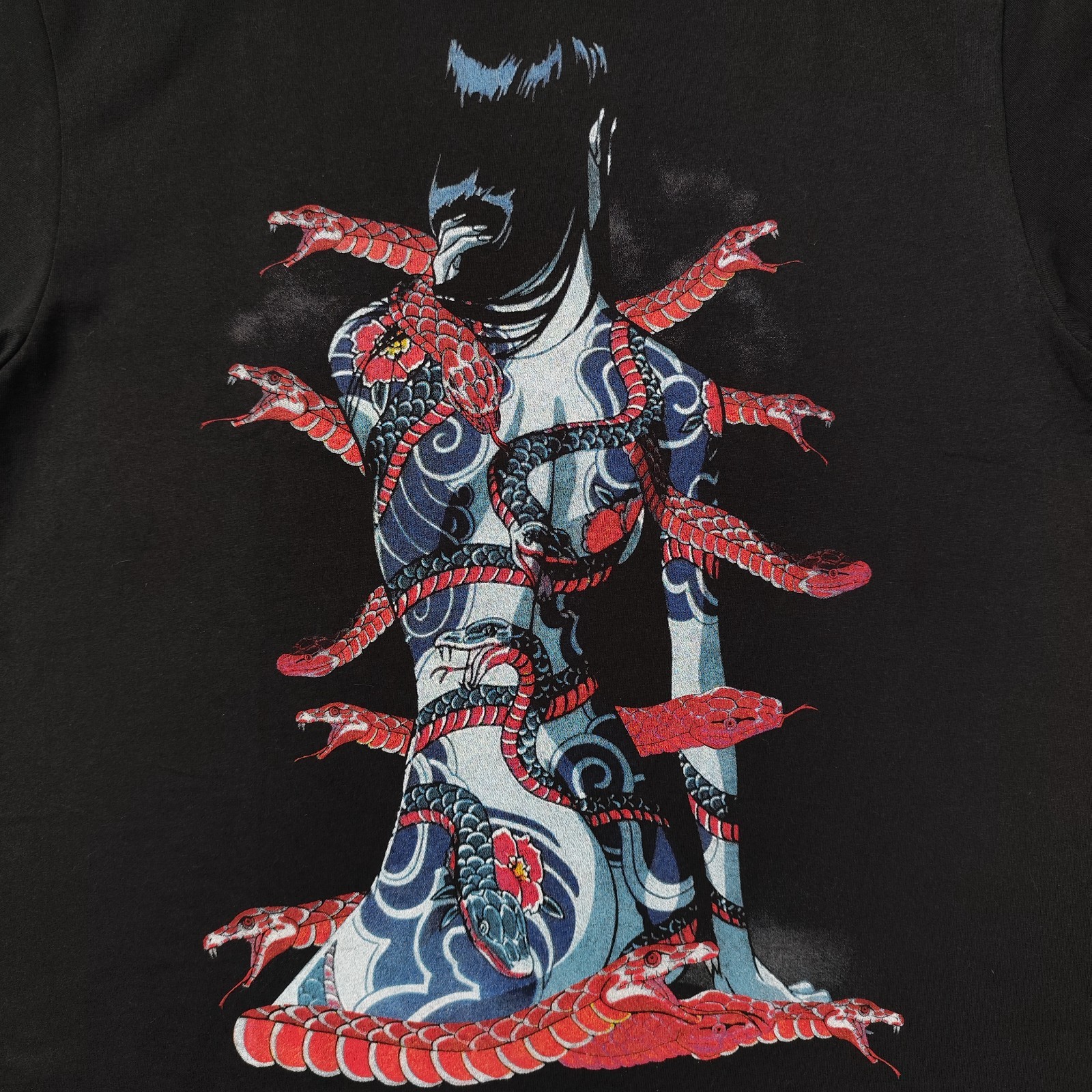 Rare Anime Ninja Scroll T-shirt Benisato XL gallery
