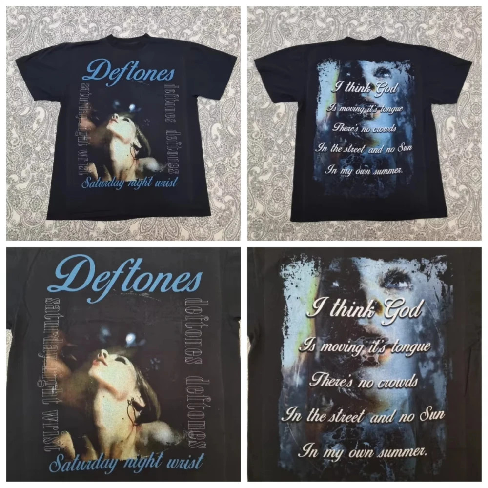 Deftones Saturday Night Wrist Graphic T Shirt Grunge Band Y2K Streetwear S-4XL gallery