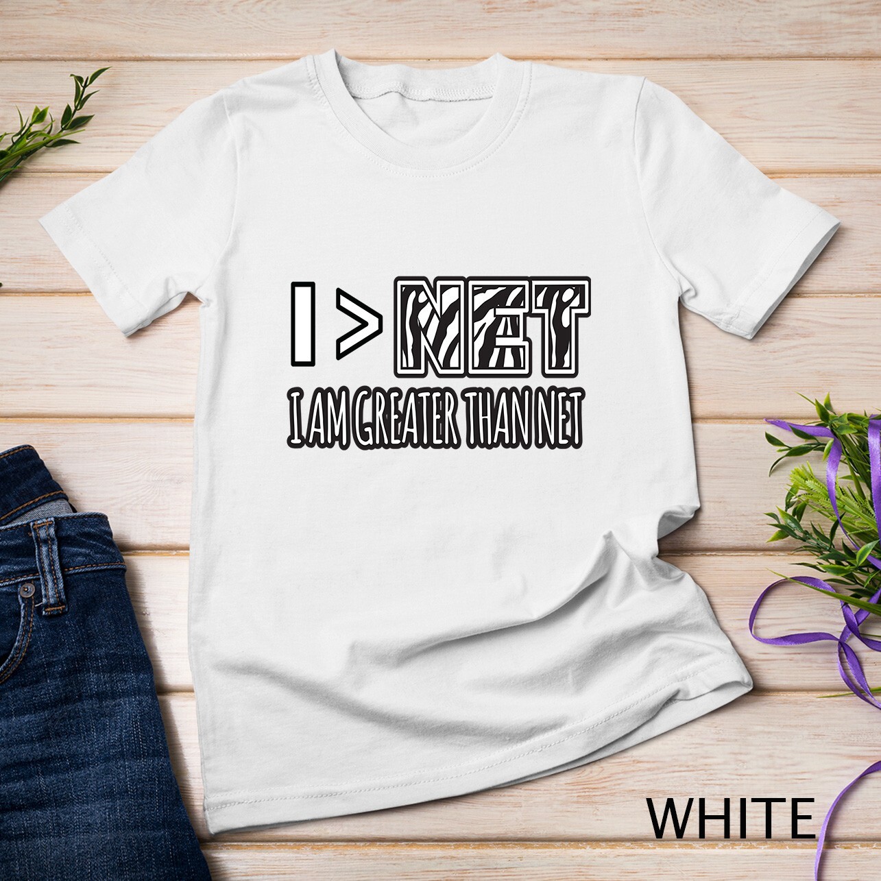NET Neuroendocrine Cancer Awareness Zebra Support Group Unisex T-shirt gallery