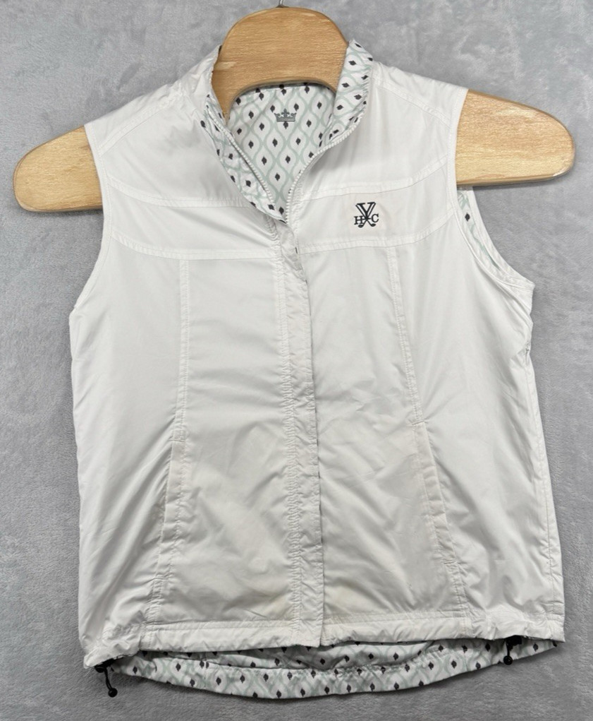 Peter Millar E4 Reversible Polyester Golf Vest Women’s Size Large L READ