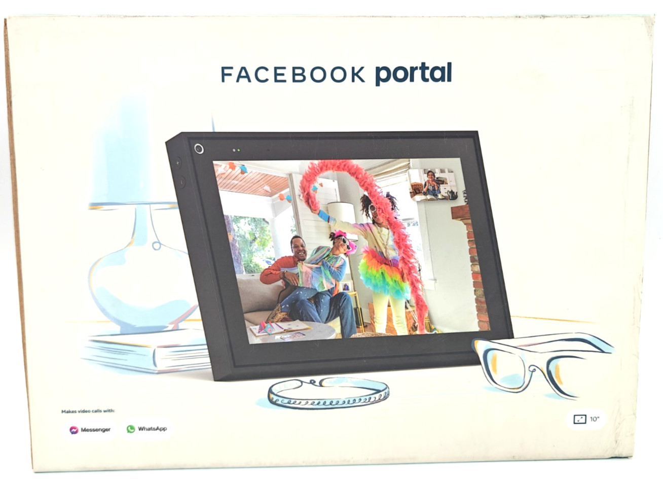 Facebook Portal 10″ Smart Video Calling Display – NEW Sealed Messenger WhatsApp