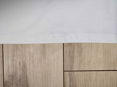 Heavyweight 240G Oversized Blank White T-Shirt Boxy Drop Shoulder Streetwear Tee