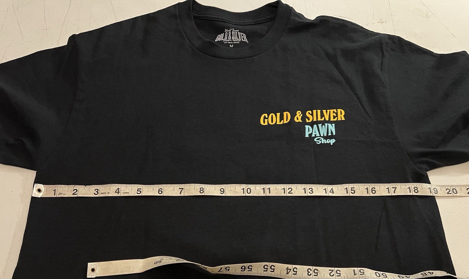 Gold And Silver Pawn Shop Las Vegas Nevada Store Front Tee Shirt Sz Medium Black gallery