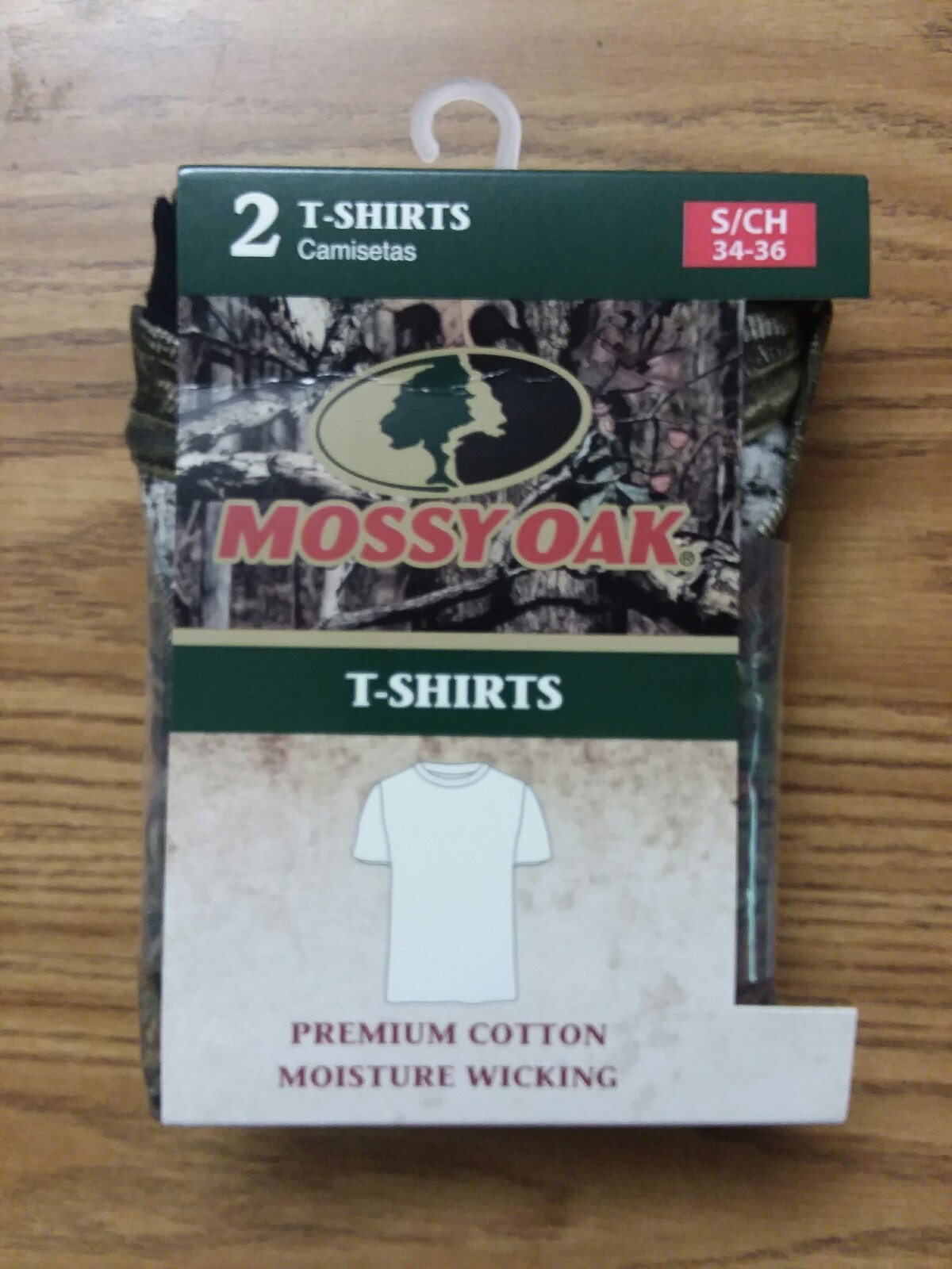 Mossy Oak 2 Pack Premium Cotton T-Shirts