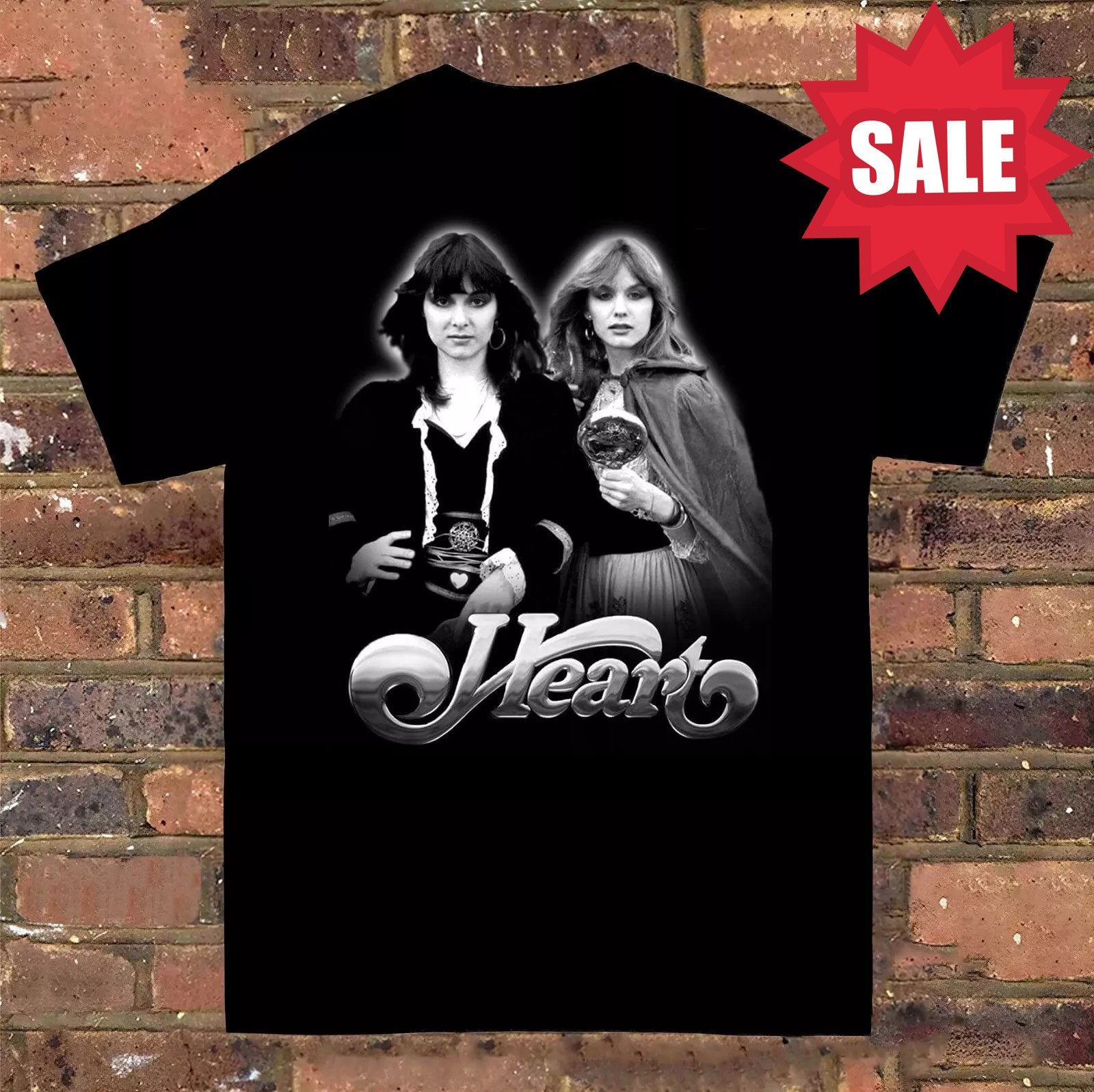 Heart Band T-shirt Tee Unisex Men Women All Size S-5XL S47 gallery
