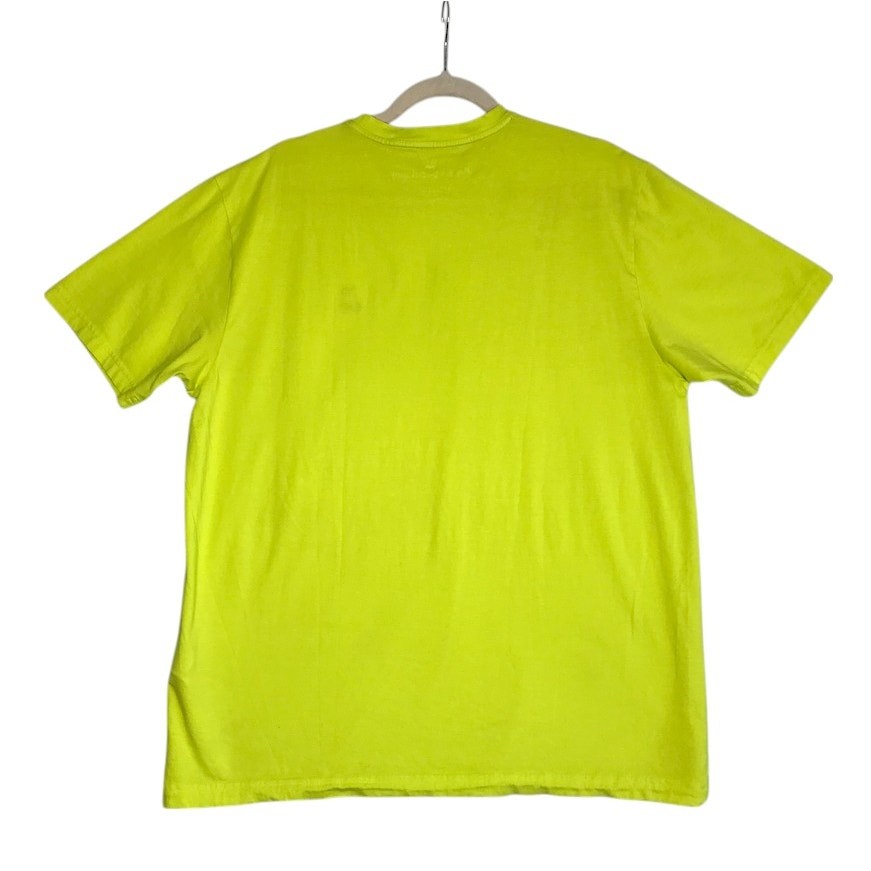 PSYCHO BUNNY Pima Cotton Classic Crewneck T-Shirt Men 7 (XL) Lime Everyday Boho gallery