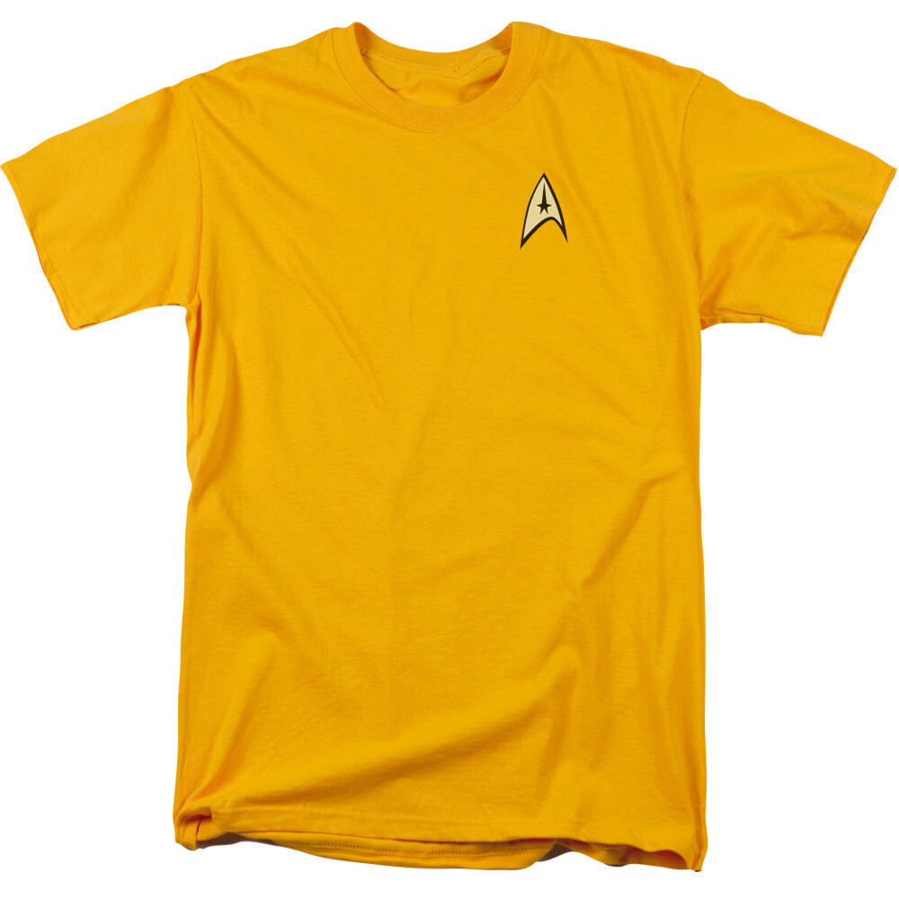 Star Trek TOS Kirk Command Uniform Original Series Licensed Adult T-Shirt gallery